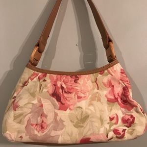 Fossil Purse. Pink floral print.